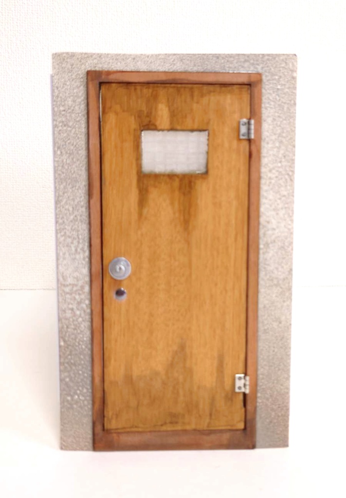 1/12スケール トイレ個室(老朽レトロver')