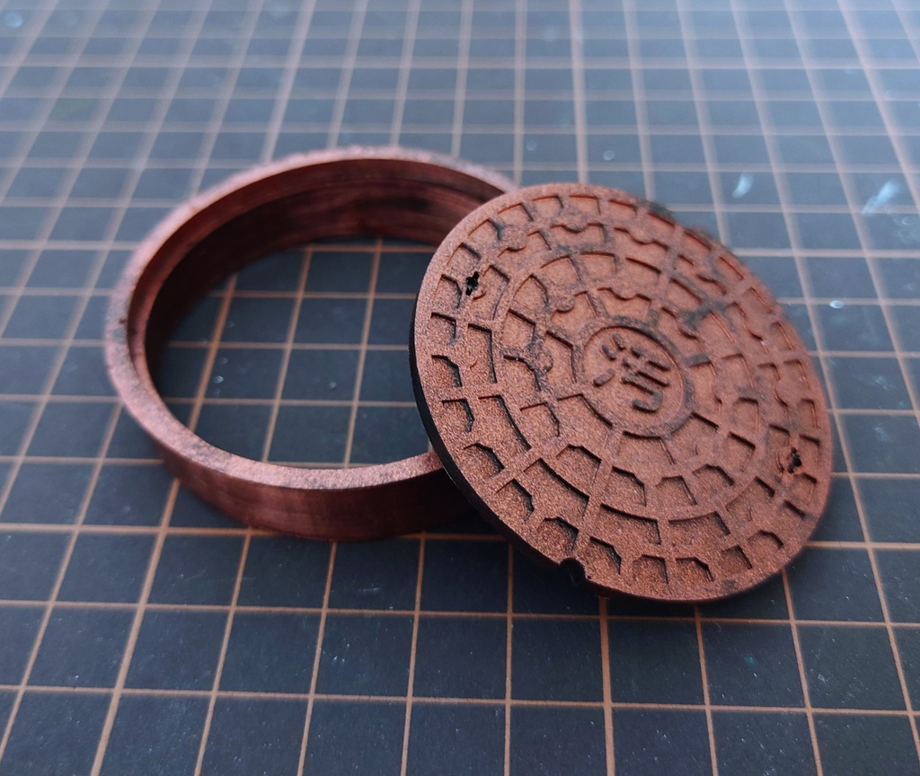 1/12スケール マンホール