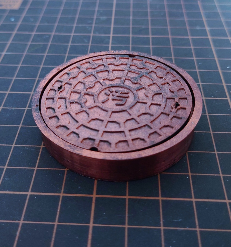 1/12スケール マンホール