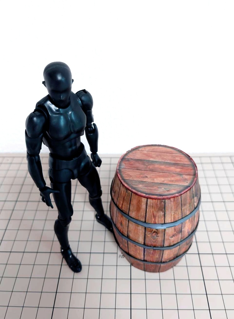 1/12スケール 酒樽