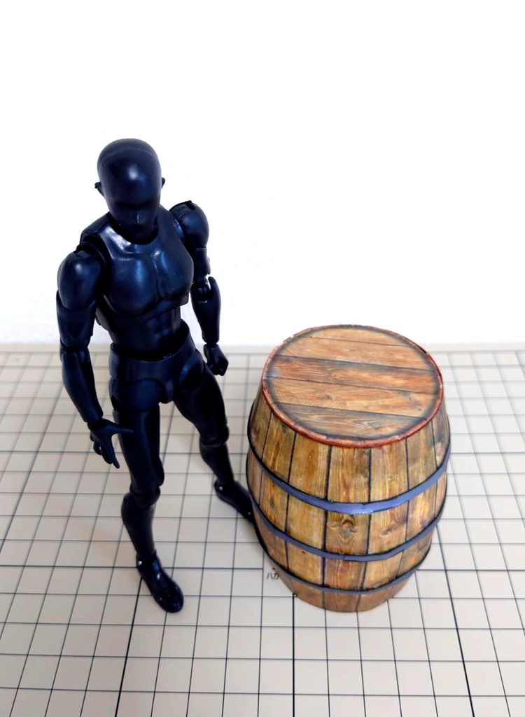 1/12スケール 酒樽