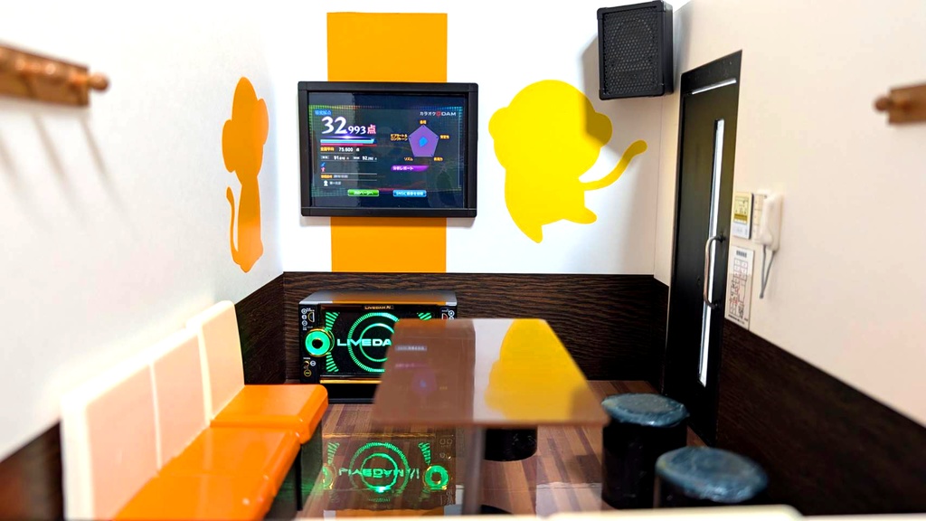 1/12スケール カラオケルーム