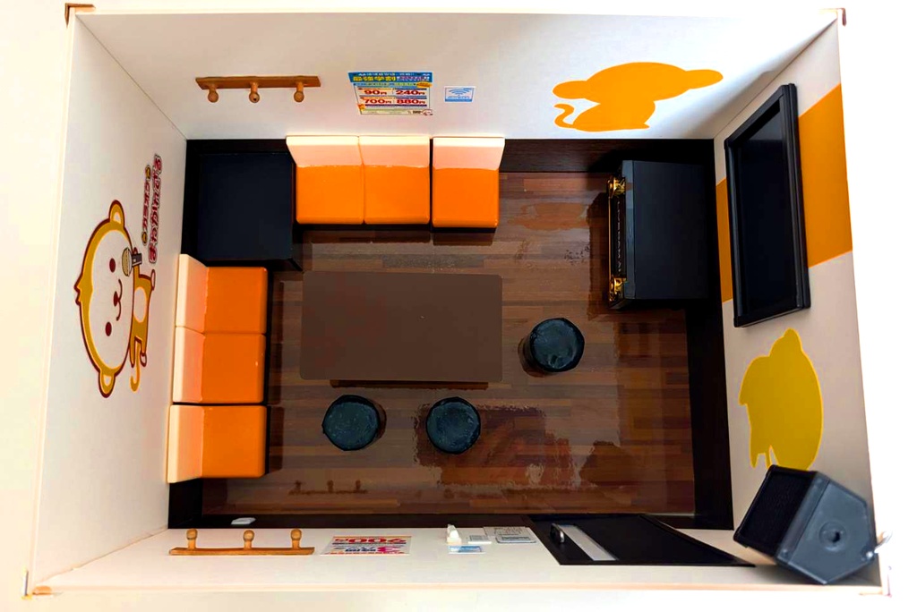 1/12スケール カラオケルーム