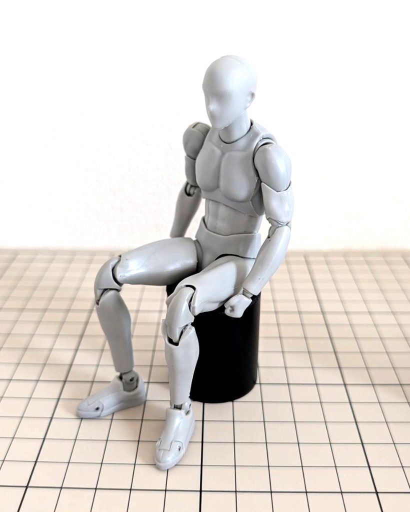 1/12スケール 丸椅子