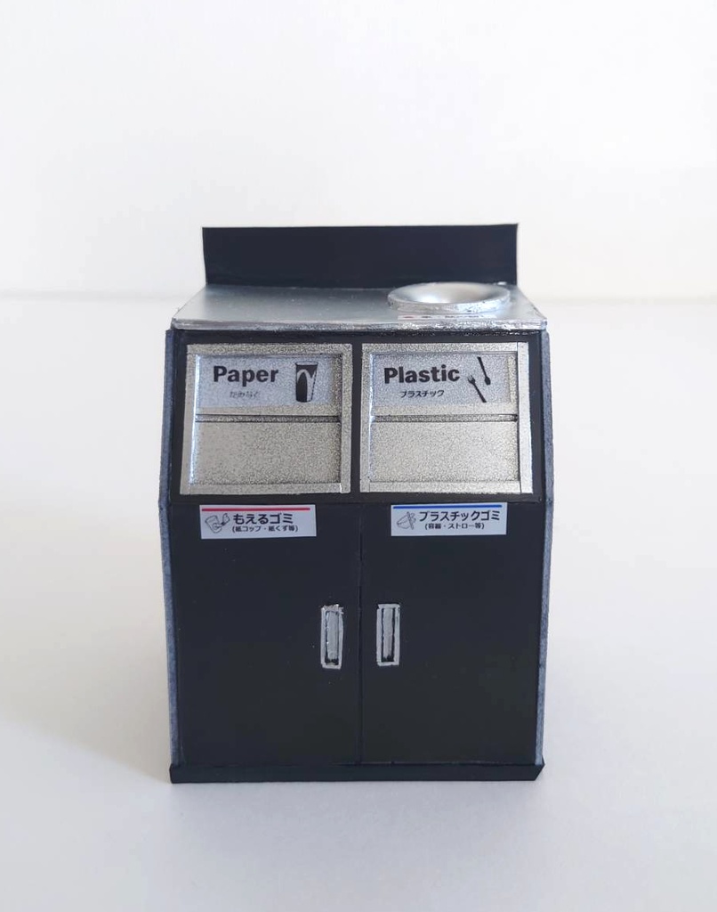 1/12スケール ファストフードダストボックス