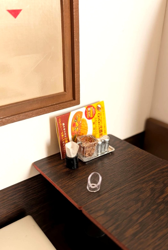 1/12スケール カレーショップ