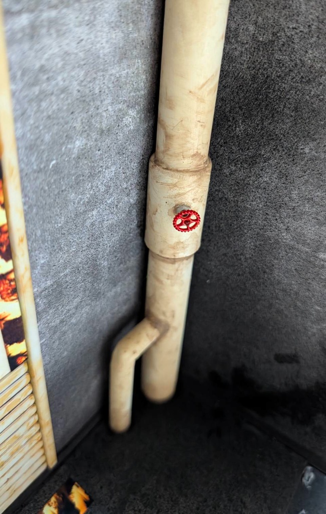 1/12スケール 秘密施設の地下廊下