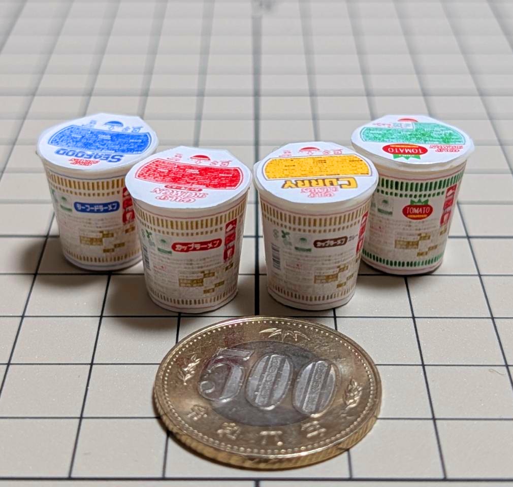 1/12スケール カップラーメン