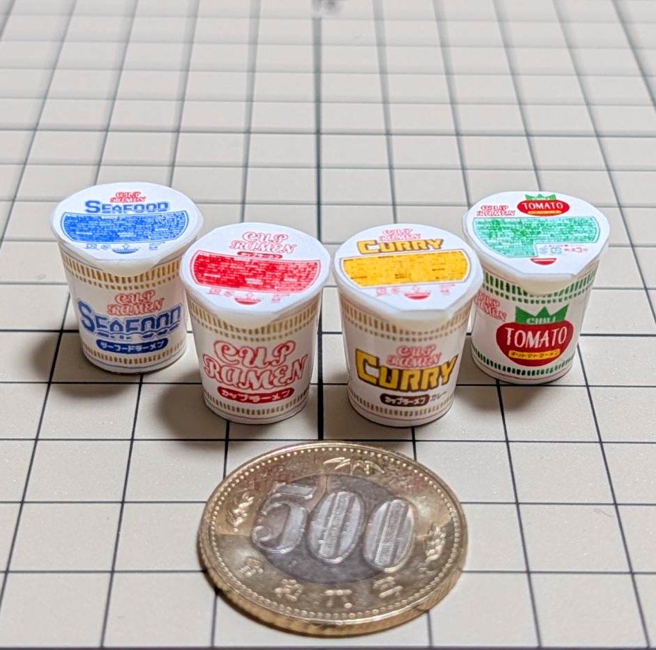 1/12スケール カップラーメン