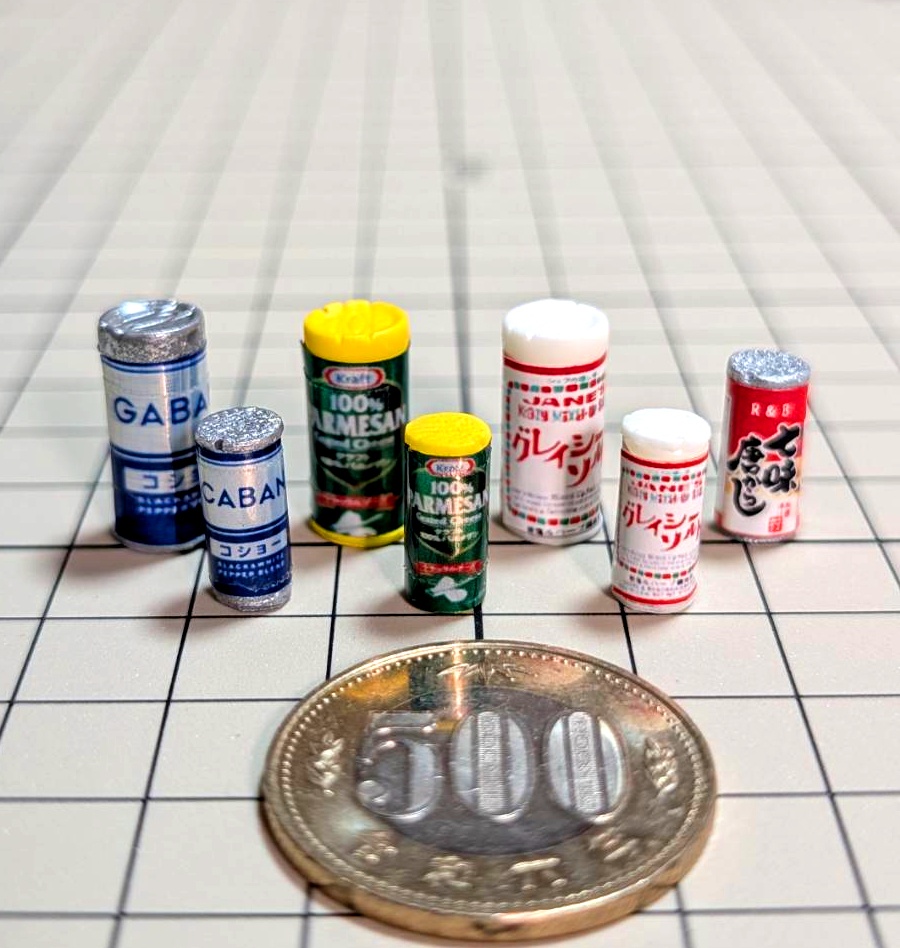 1/12スケール 調味料