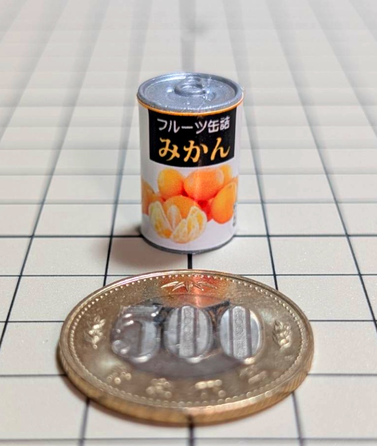 1/12スケール 缶詰め(大型)