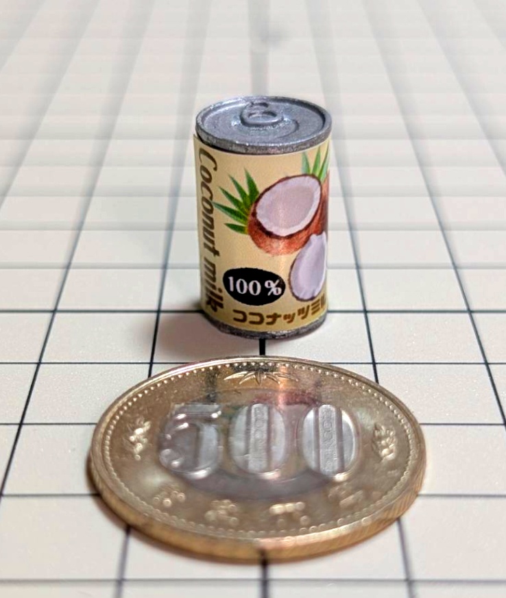 1/12スケール 缶詰め(大型)