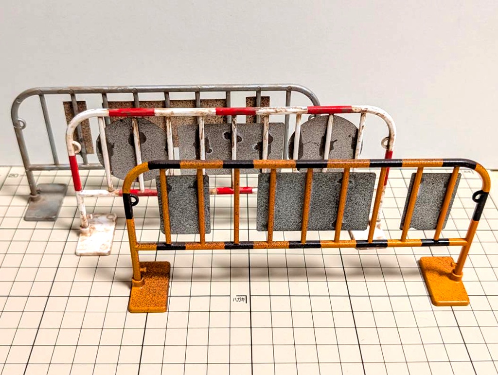 1/12スケール 進入禁止バリケード