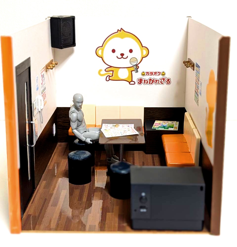 1/12スケール カラオケルーム(20%OFF)