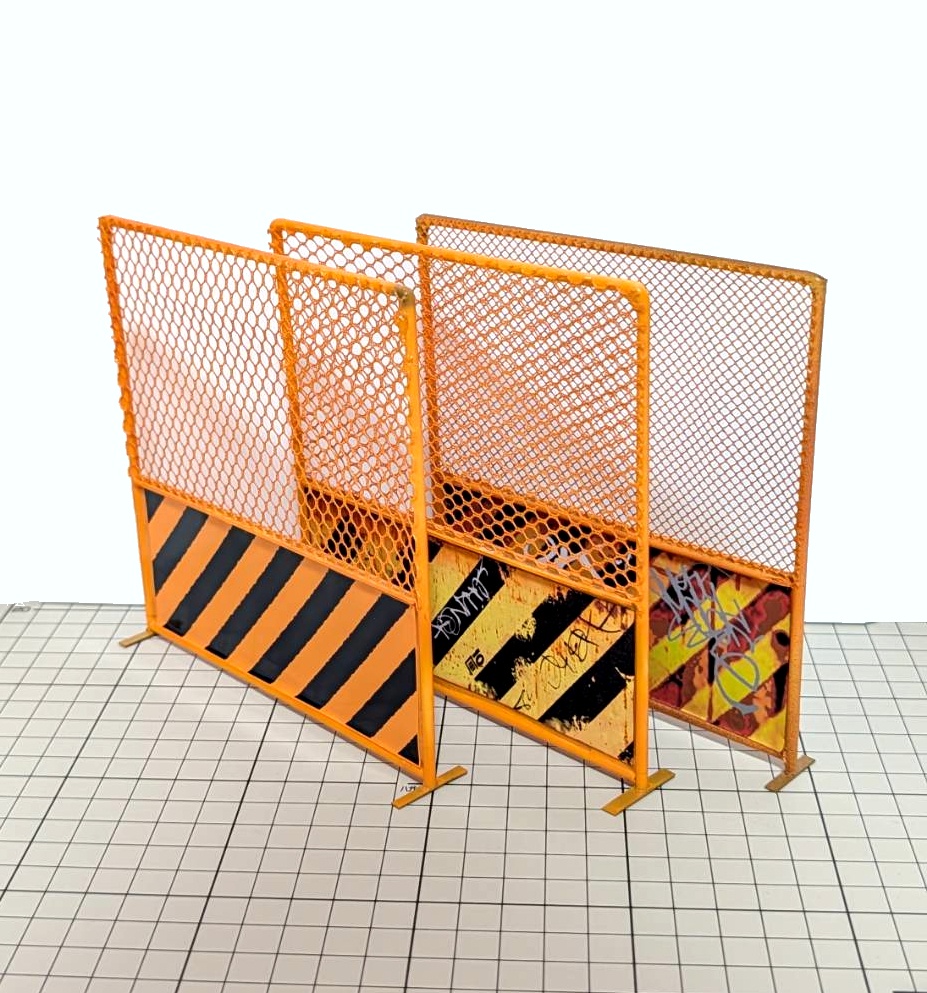 1/12スケール 工事用フェンス