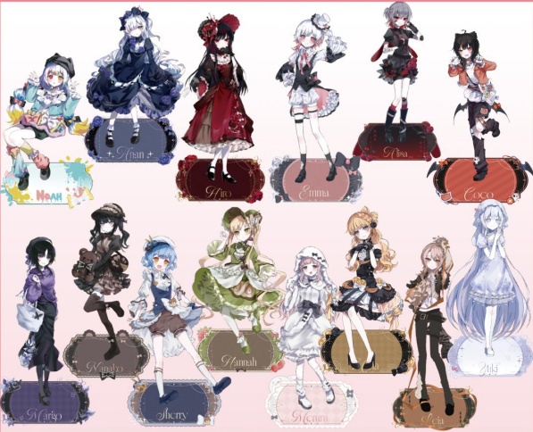 まのさば  全キャラクター アクリルスタンド