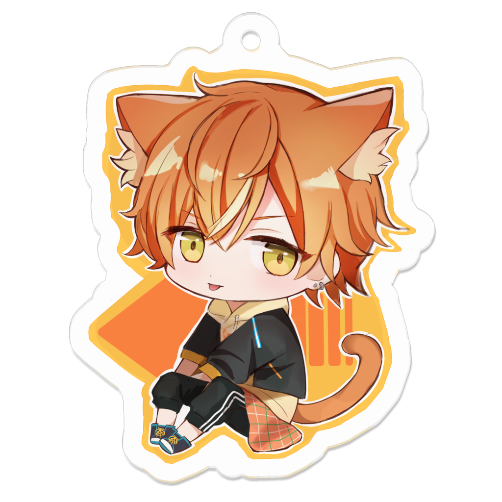 東雲彰人にゃんこアクキー