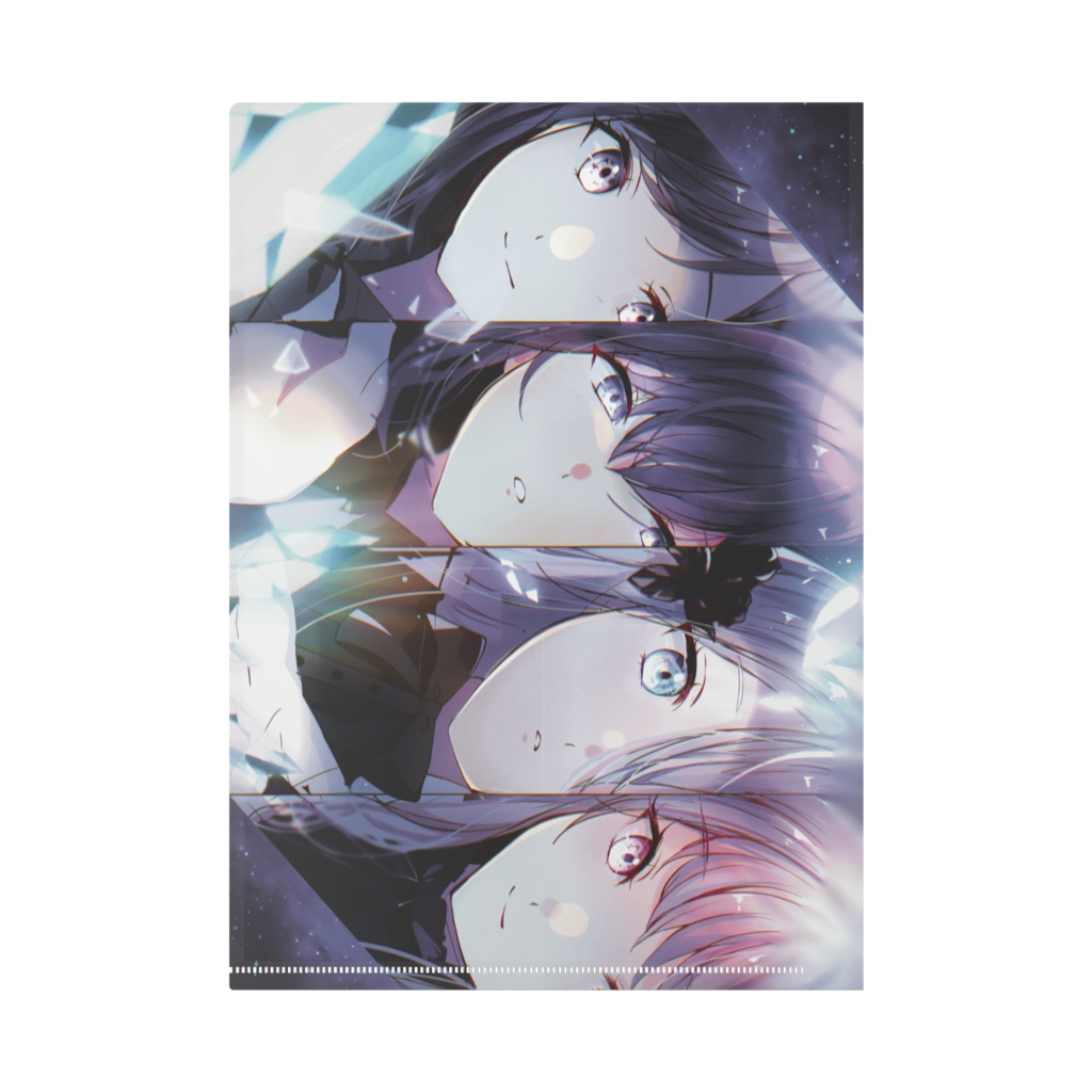 クリアファイル(ビビバス、ニーゴ)