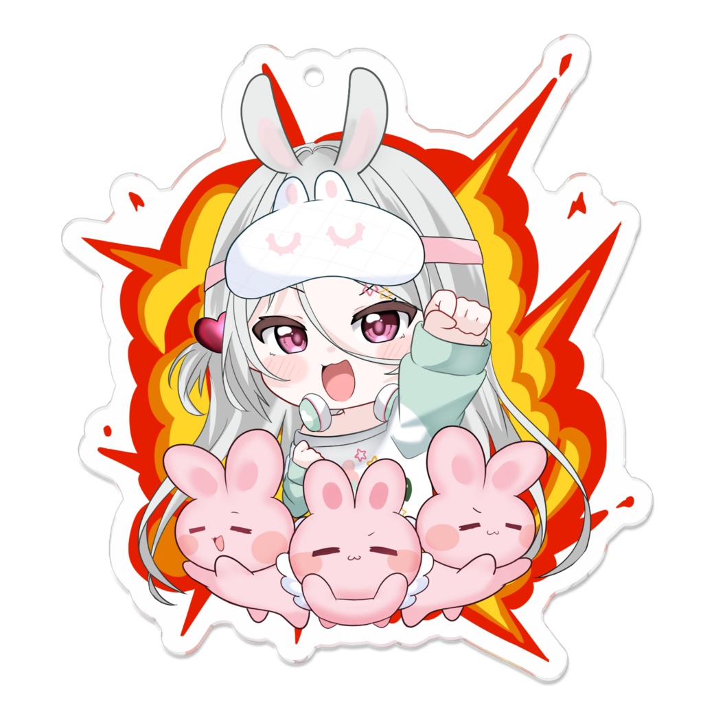 🤍BOOM アクリルキーホルダー