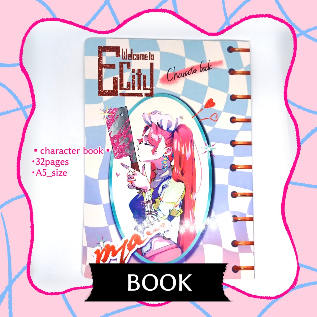 【キャラ本】Welcome to E-City Character book