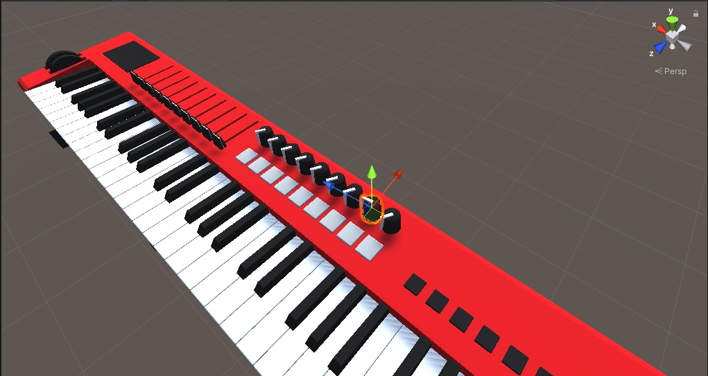 3Dモデル【キーボードとスタンド】無料サンプルあり
