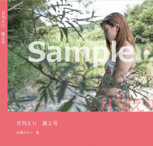 月刊えり 第2号(夏と雨)/11月30日 販売終了
