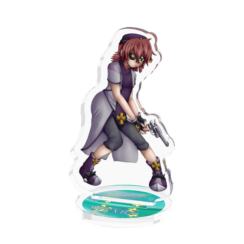 星で書いたのグェナースアクリルフィギュア