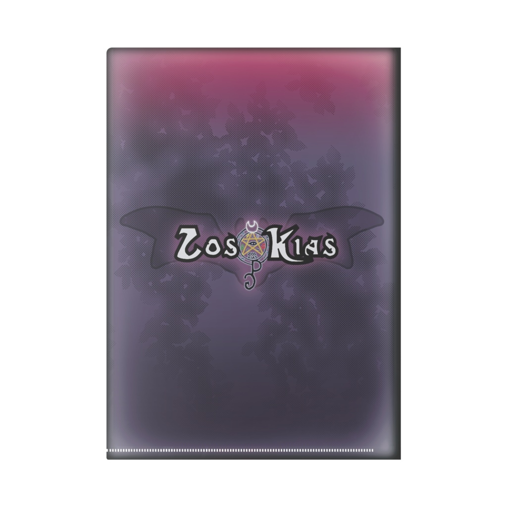 鬼のリリアンクリアファイル