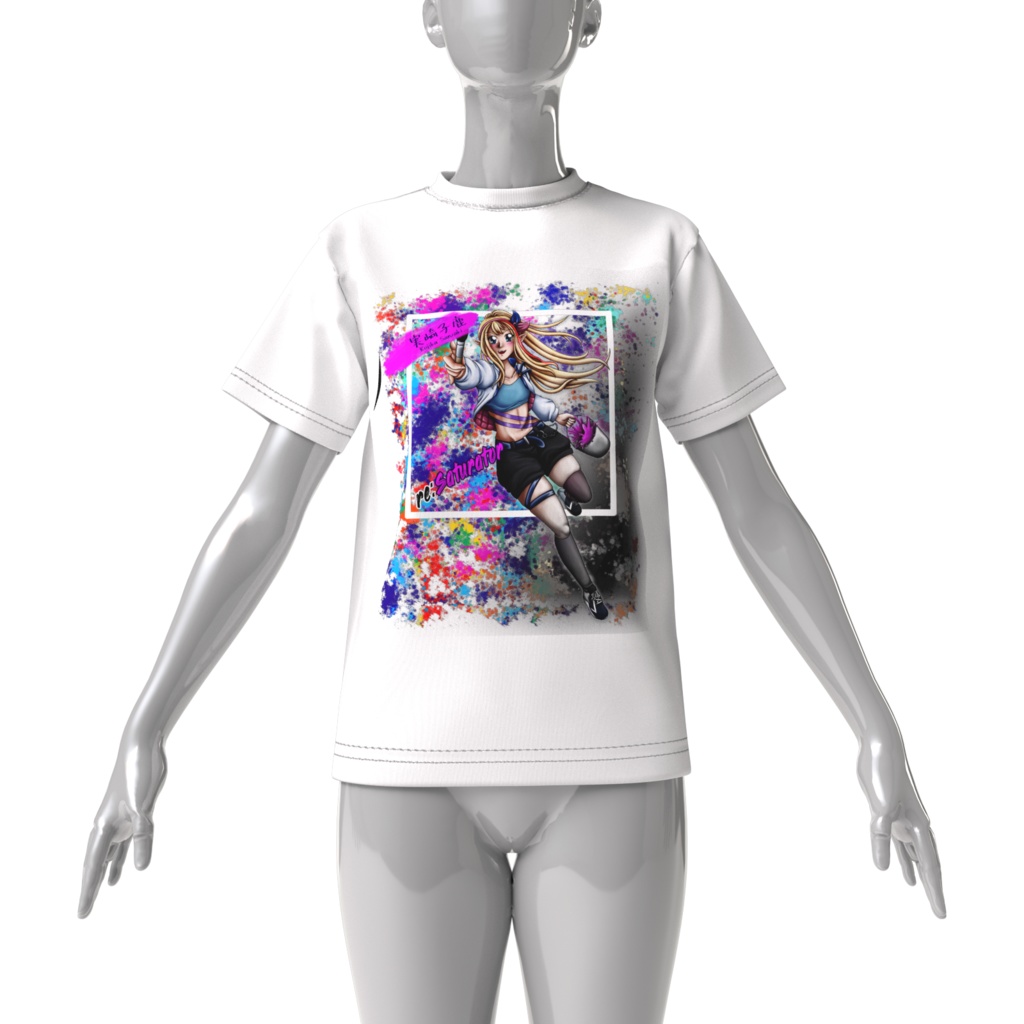 reSATURATOR子鹿Tシャツ