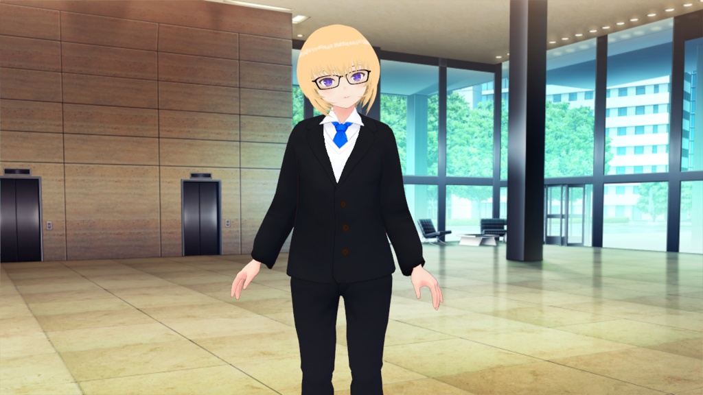 【2021.ウィンター】スーツ【VRoid衣装】