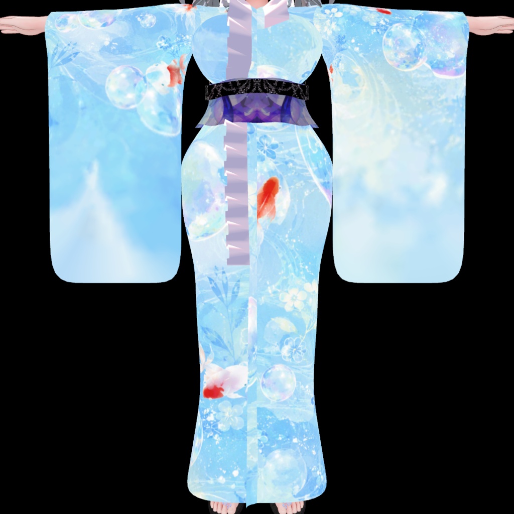 SALE🌟発売セール 夏を感じれる~浴衣set ~ VRChat衣装