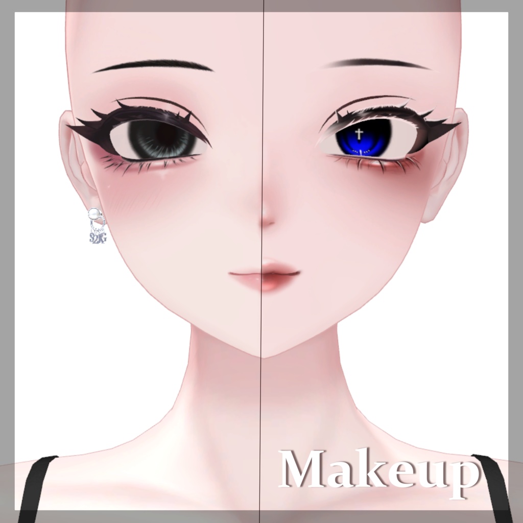 【無料あり】Gothic Makeup&Eye Texture【しゅあん(Shuan)専用】