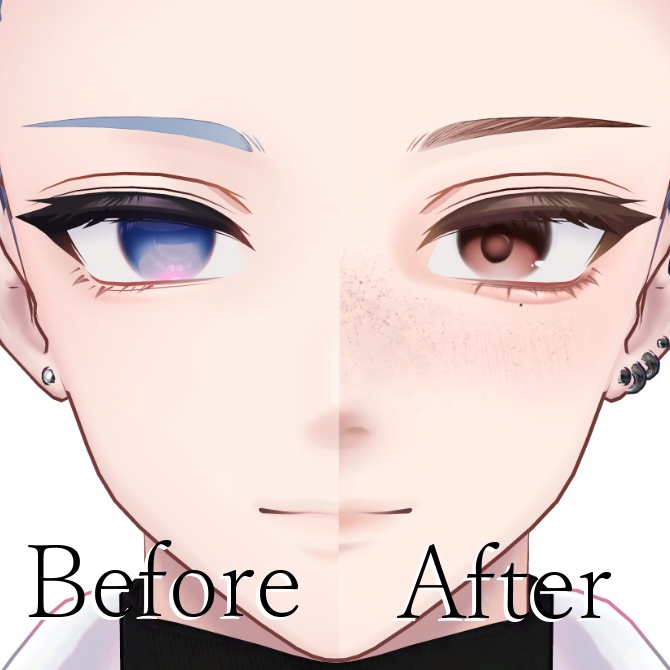 【狛乃(Komano)専用】初恋 Make Up & Eye Texture