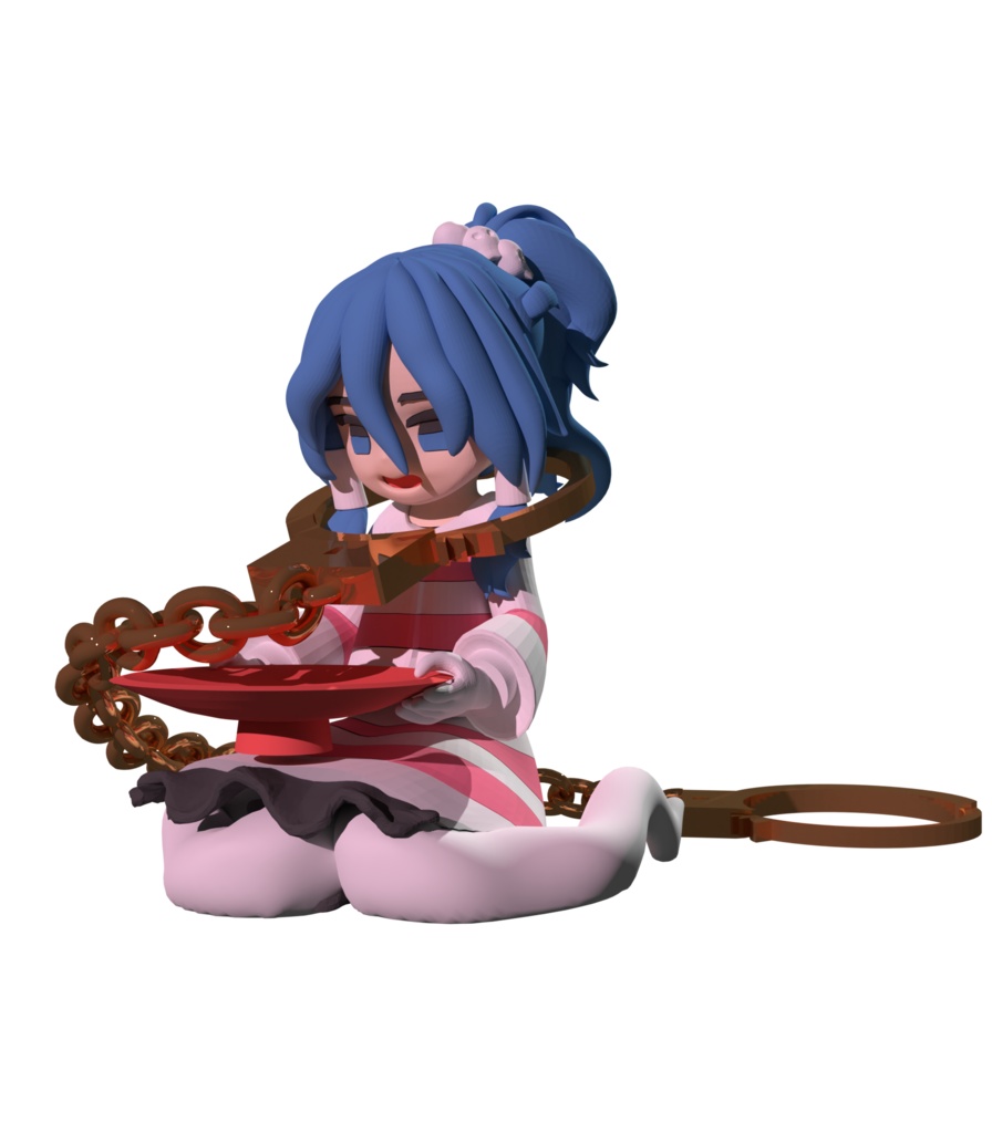 星熊勇儀と宮出口瑞霊のガレージキット