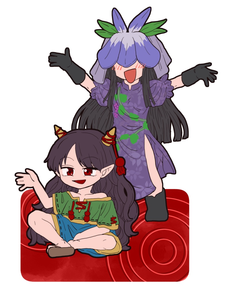 アクリルスタンド日白残無＆豫母都日狭美