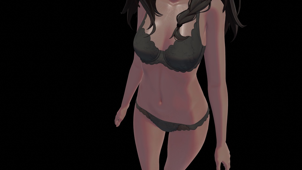 Realistic skin Material(ぬるてかマテリアル)