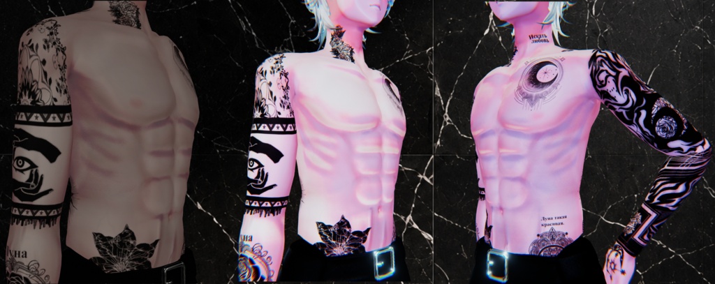 Vivid Real Skin Material おまけ付き(Liltoon)