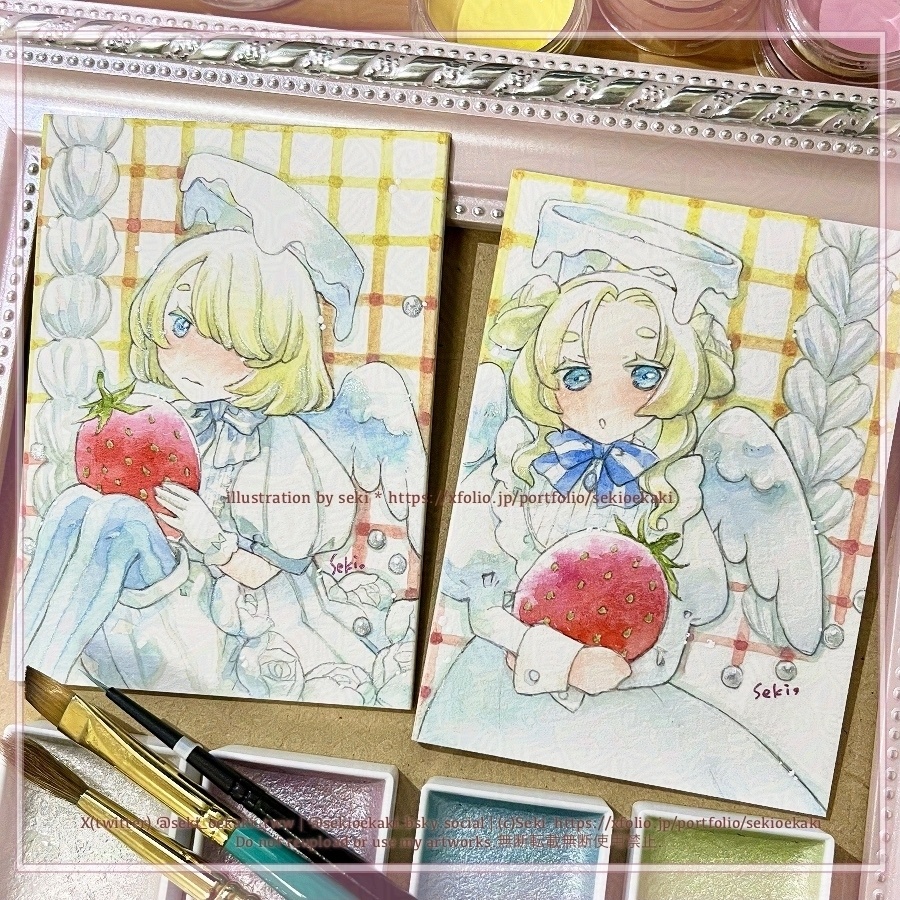 [ATC原画]ショートケーキ天使1〜2
