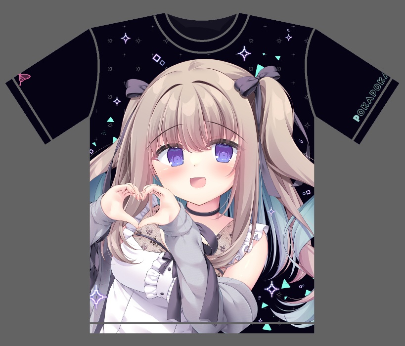 【サンクリ新作】フルグラフィックTシャツ