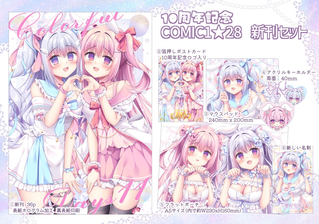 【COMIC1★28】新刊セット