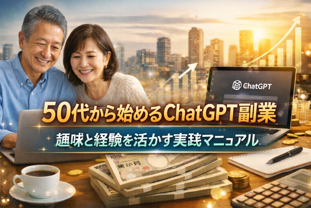 ChatGPTで始める「趣味の棚卸し副業」完全マニュアル　読者特典付き