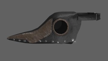 帽子とペストマスク