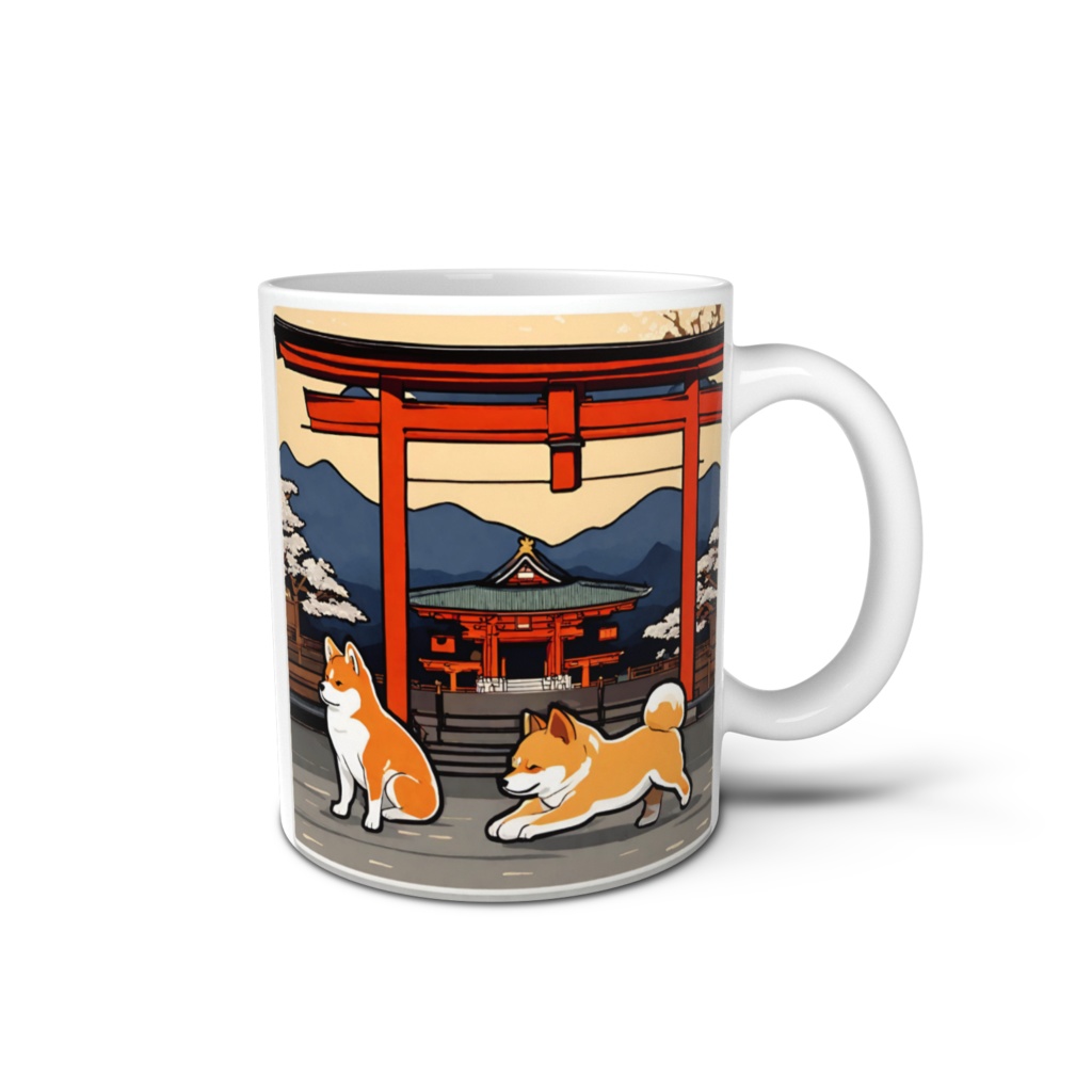 動物マグカップ 犬