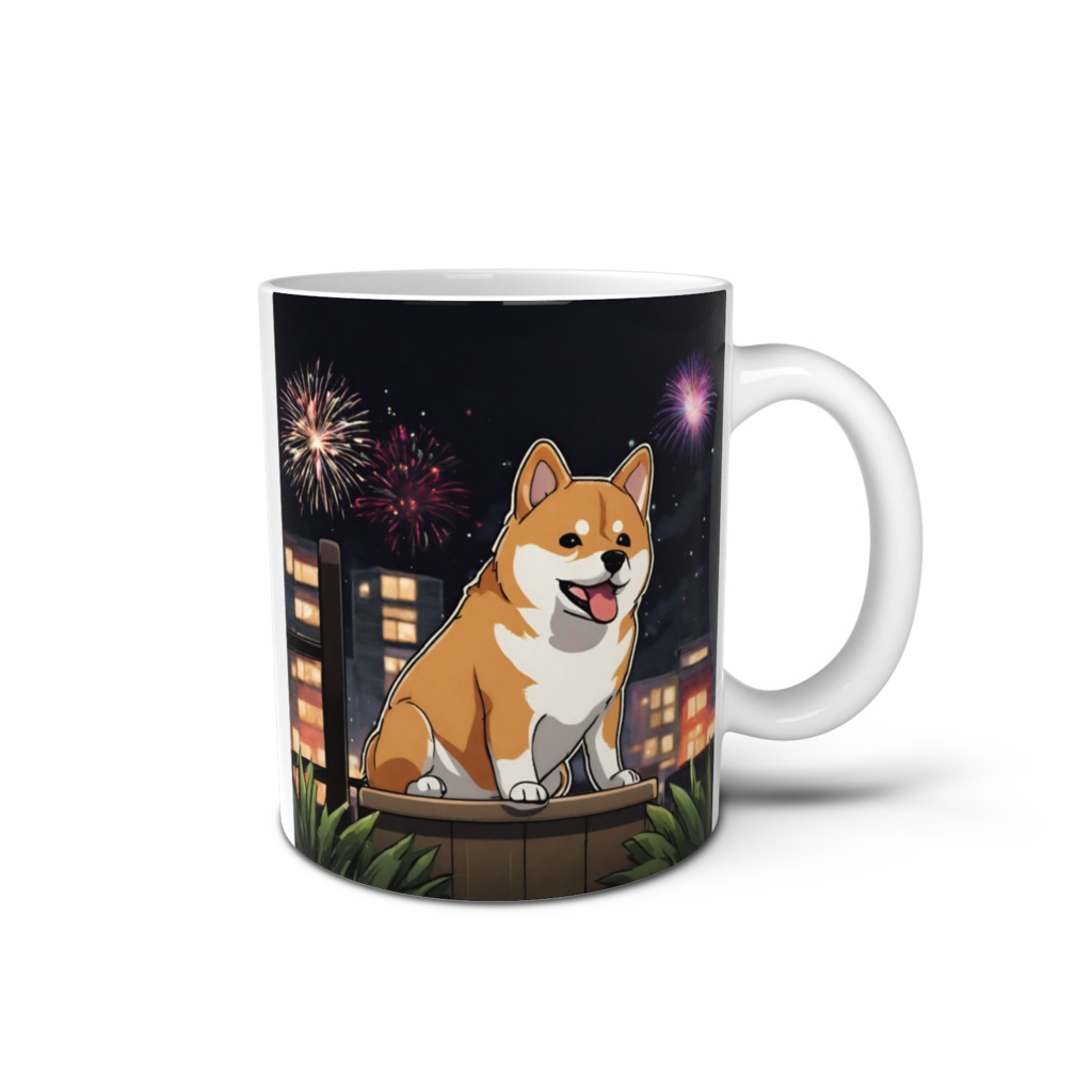 動物マグカップ　犬