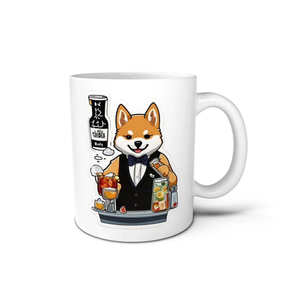 動物マグカップ　犬