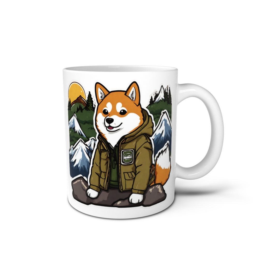 動物マグカップ　犬