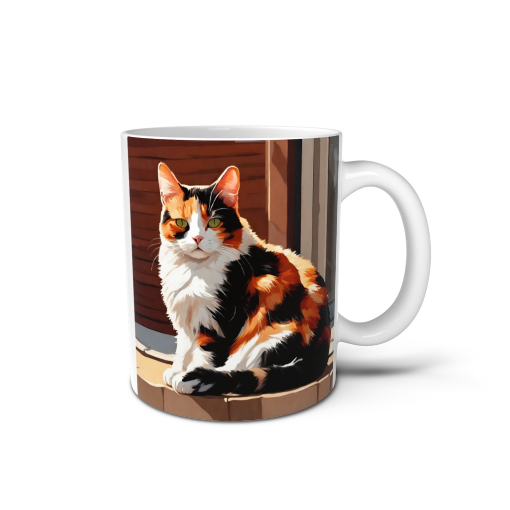動物マグカップ　猫