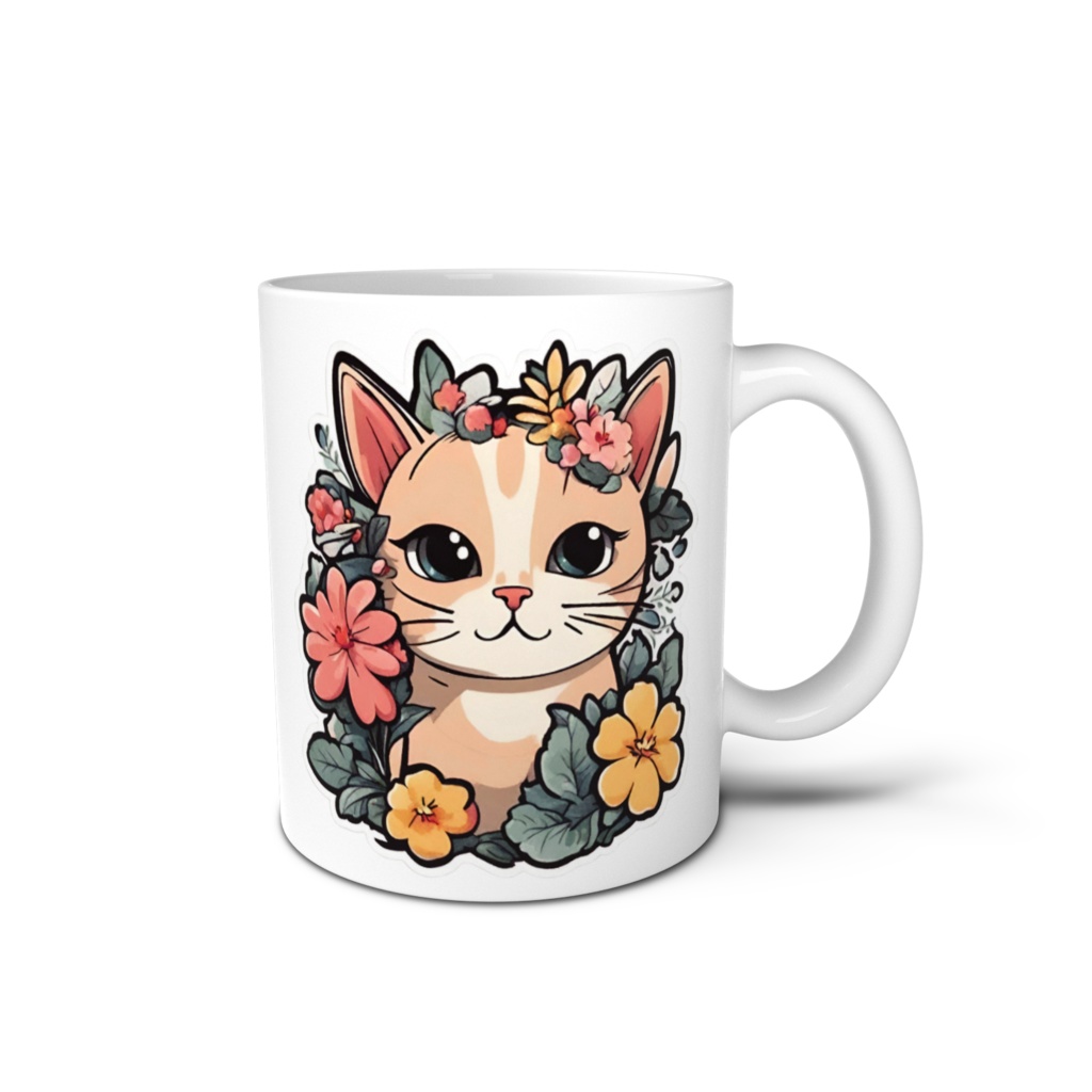 動物マグカップ 猫