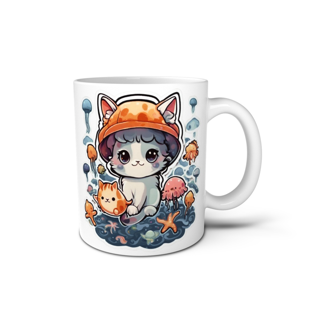 動物マグカップ 猫
