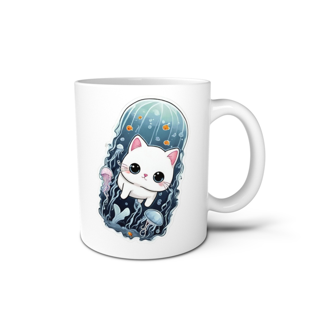 動物マグカップ　猫